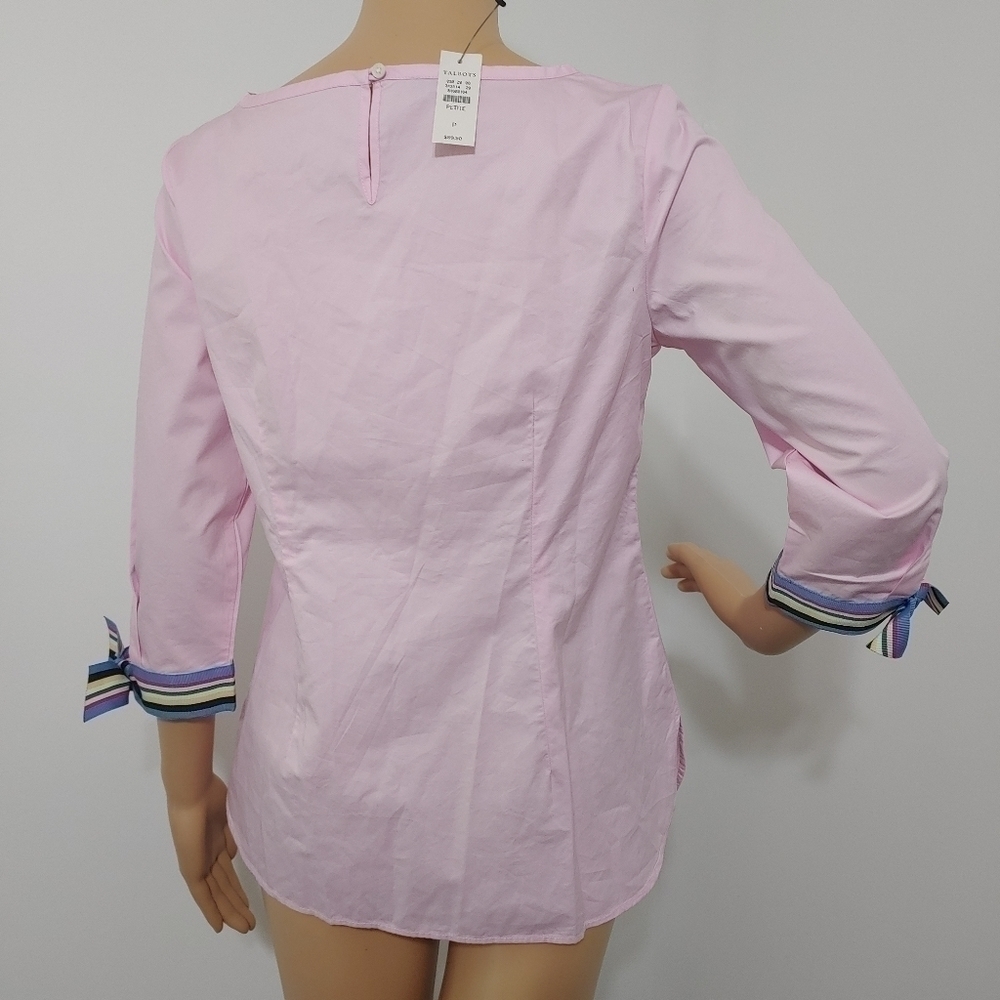 Pink Talbots top - Picture 2 of 7